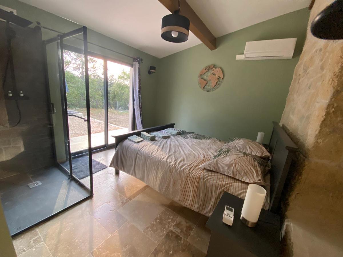 Appartement De Charme Avec Jaccusi Vezenobres Exterior foto